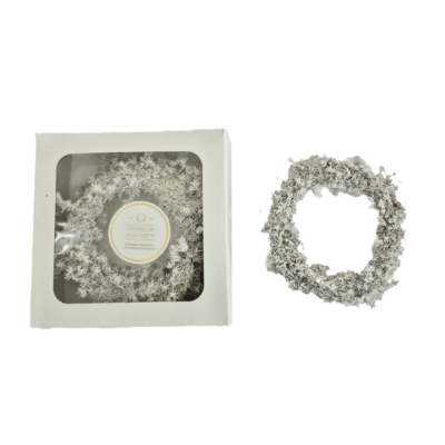 Slangbos Circles with Glitter  (Box of 3) - White