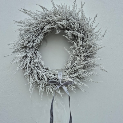 Slangbos Wreath - White
