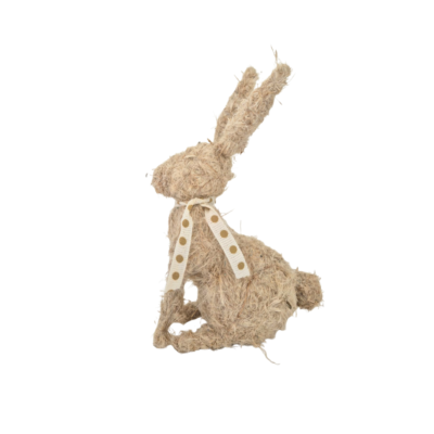 Sitting Pampas Rabbit - Natural