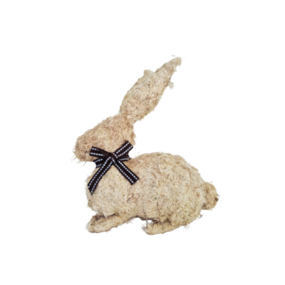 Lying Down Pampas Rabbit - Natural