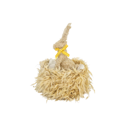 Yellow Grass Nest & Small Pampas Rabbit
